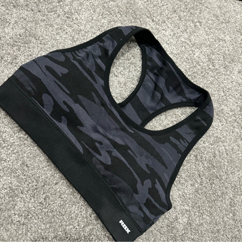 RBX Active Women's Racerback Low Impact Camo
Sports Bra - Medium